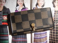 【老時光 OLD-TIME】早期二手老包義大利製FENDI長皮夾