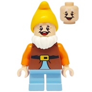 Original Lego Disney Snow White and the Seven Dwarfs - Happy 43242 Minifigure new