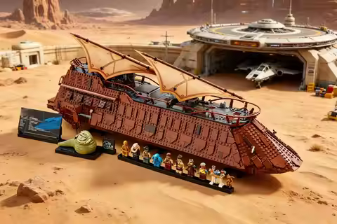 NEW 3942-piece Jabba Sailboat Assembly Model , Birthday Gift for Adults and Children, Compatible wit