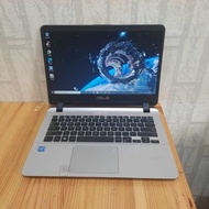 SECOND! Laptop Asus VivoBook A407M Celeron-N4000 Ram 4/1Tb READYJKT BERGARANSI