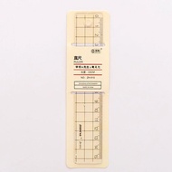 15cm / 20cm / 4pcs Set Plastic Transparent Ruler Protractor Triangle Ruler Measure Draw School Offic