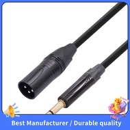 【NEW】6.35mm to XLR Jack Audio Cable 6.35mm (1/4In) Male to 3 PIN XLR Male Balanced Interface Cable f
