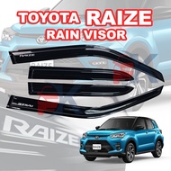 Toyota Raize Rain Visor