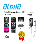 Alpha Water Heater Inverter DC Pump Rain Shower Smart 18i Plus