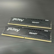 Kingston DDR5 32GB 5200MHz Fury Beast # 記憶體 內存 RAM