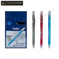 Faster CX446 Ball Pen 0.5mm (Fine Point) Per Pcs Extra Smooth(1 pcs)