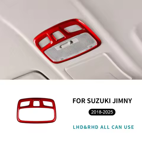 For Suzuki Jimny JB74 JB64 Nomade 2018-2025 Reading Light Sticker 3/5-Doors Car Glossy Black Carbon 