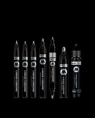 MOLOTOW Liquid Chrome PumpMarker 銀色電鍍筆 1mm 2mm 4mm 30mL refill