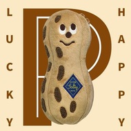 日本 GLADEE Extra Salty Nuts 啡色帆布 花生造型 筆袋