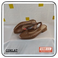 Sandal sepatu karet jelly wanita dewasa sepatu impor wanita size 37-41