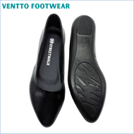 Ventto Footwear Slip on Black Shoes for Women Flat Shoes for Ladies Closed-Toe Black Shoes Girls Dol