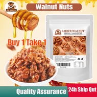 Honey Amber Walnuts Roasted Walnuts Daily Nuts Healthy Snacks By Farm California USA
