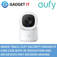 ANKER T8W11 EUFY SECURITY INDOOR IP CAM C220 WITH 2K RESOLUTION AND ON-DEVICE AI FOR FAST DECISION M