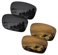 เลนส์โพลาไรซ์สำรอง2คู่สำหรับ Oakley Holbrook Asian Fit OO9244กรอบแว่นกันแดดเอเอฟ | ติดตั้งได้ง่าย |