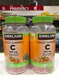 Hong Kong purchasing Kirkland kirkland natural VC vitamin C fruit orange chewing gum 180 tablets.