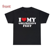 MaiBao.MI Love My Girlfriend's Feet, I Love My Girlfriend Shirt