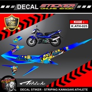 KAWASAKI Striping athlete'skawasaki decal/ athlete'skawasaki variation/ athlete'skawasaki