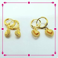 Subang Paku & Ketib Emas Korea 24K Murah (EE303)(EE304)(EE305)(EE306)(EE307)(EE301)(EE364)(EE300)(EE