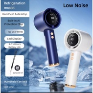 100-speed high-speed turbine fan portable handheld fan mini fan usb Rechargeable rechargeable fan