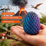 3d Printed Dragon Egg Fidget Toy Articulated Flexible Sensory Decompression Toy N0r5
