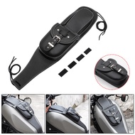 ถังเชื้อเพลิงรถมอเตอร์ไซค์แผงปก Bib กระเป๋าใส่ถังแก๊สหนังสำหรับ Harley เหล็กกีฬา883 XL1200X สี่สิบแป