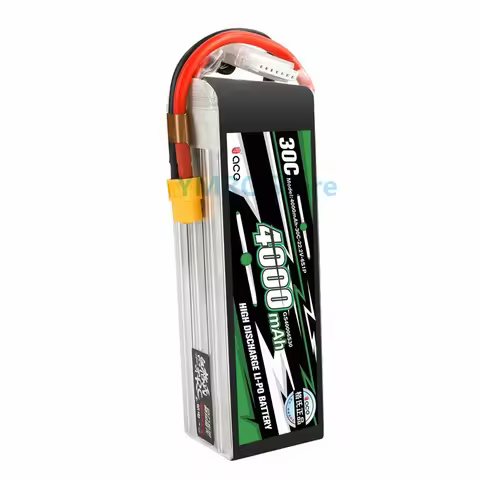 Gens ACE 4000mAh 30C 2S/3S/4S/6S 7.4V/11.1V/14.8V22.2V Lipo Battery With T-Plug/XT60 Plug for Aircra