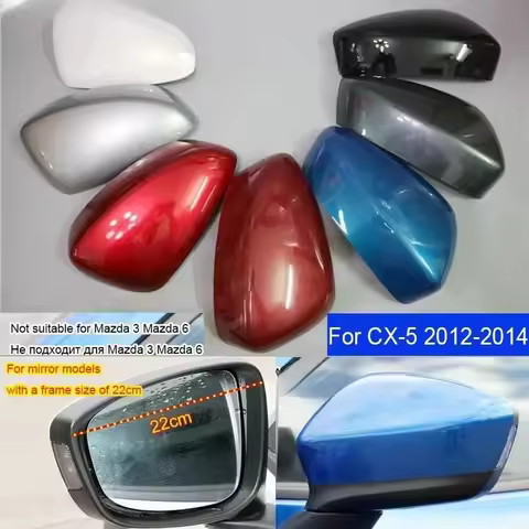 For Mazda CX5 CX-5 2013 2014 Rearview Mirror Cover Case Shell Lid