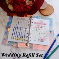 Refill set + Cover binder journal planner notebook refill book a6 sisterart