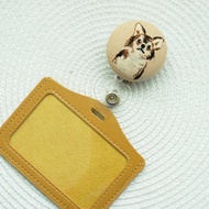 Lovely【日本布】約克夏㹴犬伸縮扣環 +卡套、悠遊卡、證件套