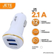 Car Charger 2.1A Smart IQ 2 with Usb Port Jete J1 Original + Cable