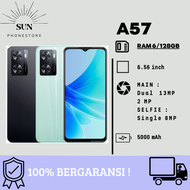 OPPO FULLSET A57 Internal 128GB RAM 6GB GARANSI 1THN