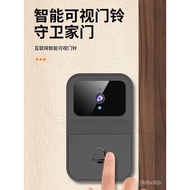 Hot SaLe Smart New Homehold Video Doorbell Punch-Free Mobile Phone Connection HD Night Vision Doorbell Dry Battery LKCL
