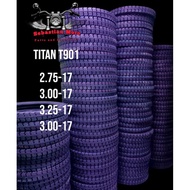Power Tire T901 Titan 8ply Rating 2.75-17, 3.00-17, 3.25-17 & 3.0018