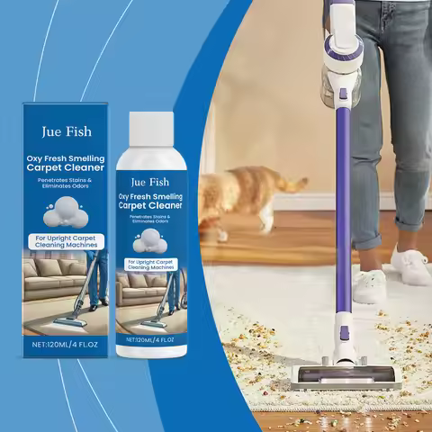 Jue-Fish Carpet Cleaner, Cleaning Carpet Fabrics Cleaning Stains Coffee Oil Cleaner