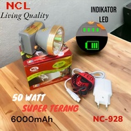 NCL SENTER KEPALA INDIKATOR LED 50 WATT SUPER TERANG NC 928