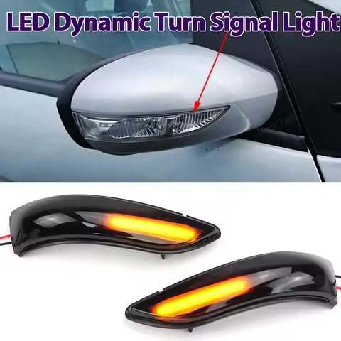 2x Dynamic Side Mirror Blinker Light LED Turn Signal Lamps For Mercedes Benz A B Class W169 W245 200