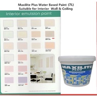 Maxilite Plus Emulsion Paint (7L) P1 *For Interior Wall & Ceiling Water Based Paint (Cat Kapur)