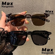 MAXG Square Sunglasses, Vintage Retro Tint Ocean Lens Sun Glasses, Fashion Cool UV400 90s Glasses fo