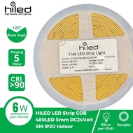 HILED LED Strip COB 480LED 5mm DC24Volt 5M IP20 Indoor