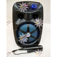 8" Speaker Bluetooth karaoke with mic