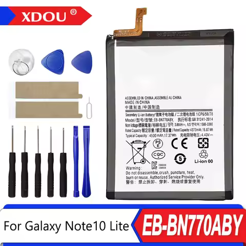 Brand New EB-BN770ABY 4500mAh High Quality Replacement Battery For Samsung Galaxy Note10 Lite Note 1