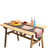 Christmas Table Runner 8 seater Christmas Cotton Weave Table Runner Christmas Party Table Runner