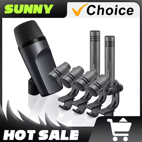 High quality 1 piece E602 2 pcs E614 4 pieces E604 professional drum microphone set E600 drum set mi