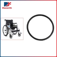 Hoearth Black Solid Wheelchair Street Tire Fit Most 20" 22" 24x1-3/8" Wheelchair,Durable