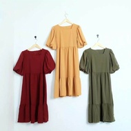 dress cindy dress korea casual|dress sabrina fashion jumbo size - hitam 3xl