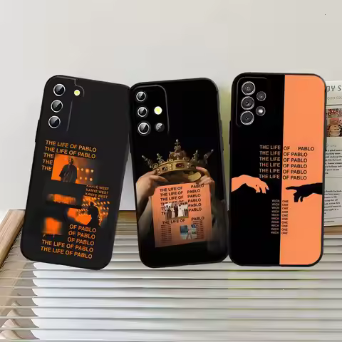 I FEEL LIKE PABLO Rapper Kanye West Phone Case for Samsung S24 Ultra S22 S23 S20 Fe S21 Plus Galaxy 