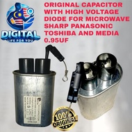 🔥ORIGINAL HIGH VOLTAGE CAPACITOR WITH DIODE FOR MICROWAVE PANASONIC SHARP TOSHIBA AND MEDIA 🔥