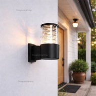 L118/1A outdoor waterproof rainproof 1-way garden fence wall lamp light