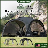 CampBoost SHINETRIP Dome Shelter Outdoor Tarp Camping Tent Khamah Camping Waterproof Dome Tent Campi