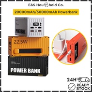 [20000mAh/50000mAh Powerbank] 66W + PD20W Super Fast Charging Powerbank | LED Digital Display Contai